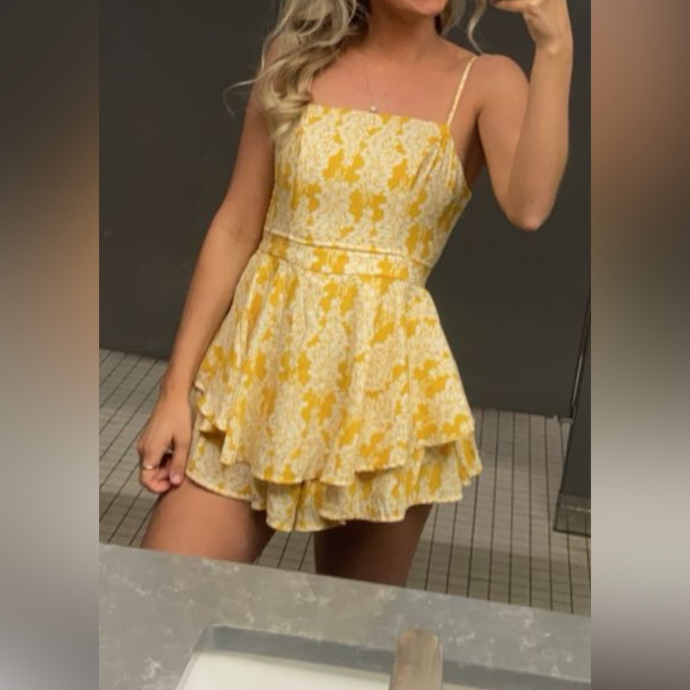 Yellow Romper